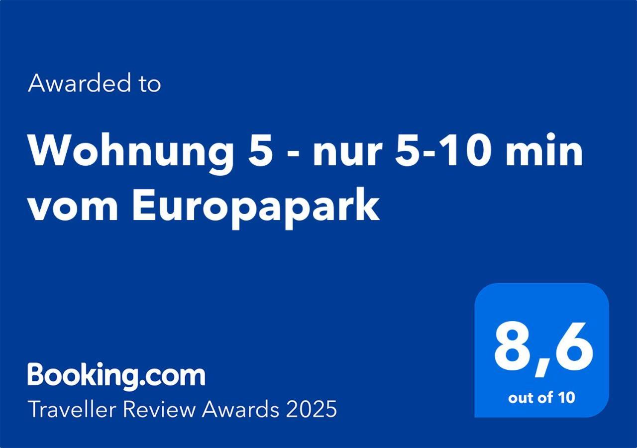 Wohnung 5 - Nur 5-10 Min Vom Europapark Ettenheim Exterior photo